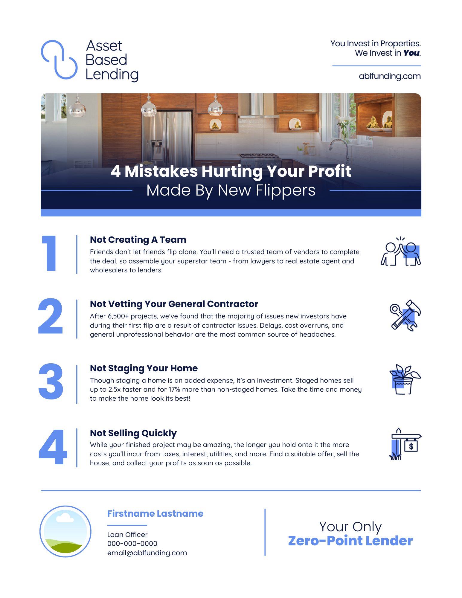 4 Mistakes Hurting Your Profit Flyer