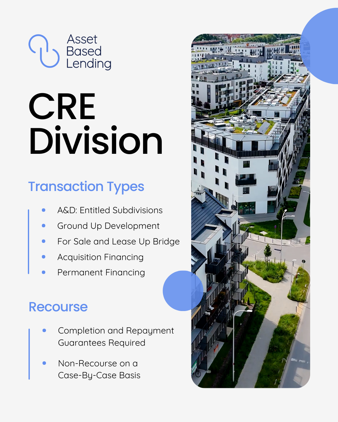 CRE Division Flyer Suite
